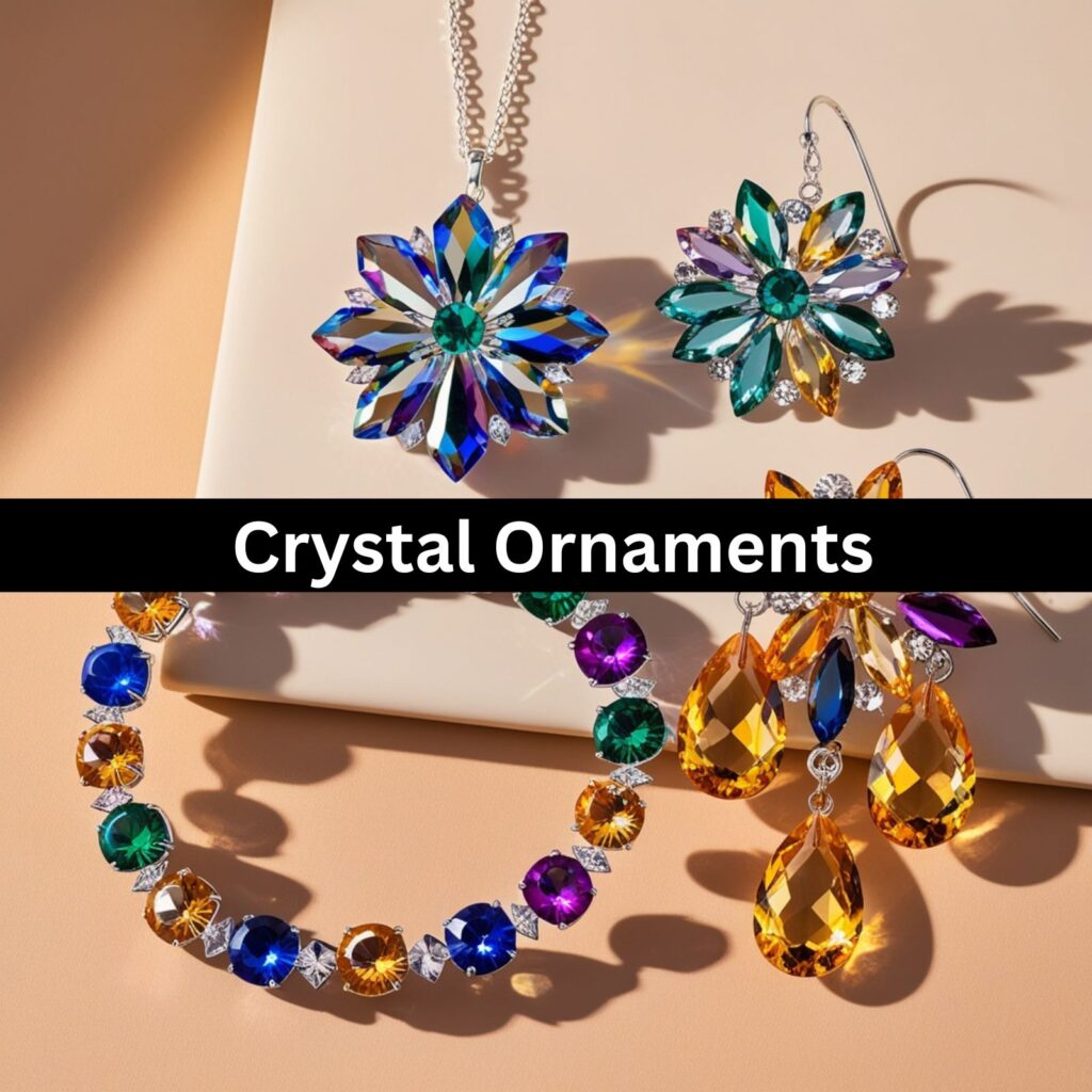 Crystal Necklaces, Crystal Bracelet & Crystal Earrings