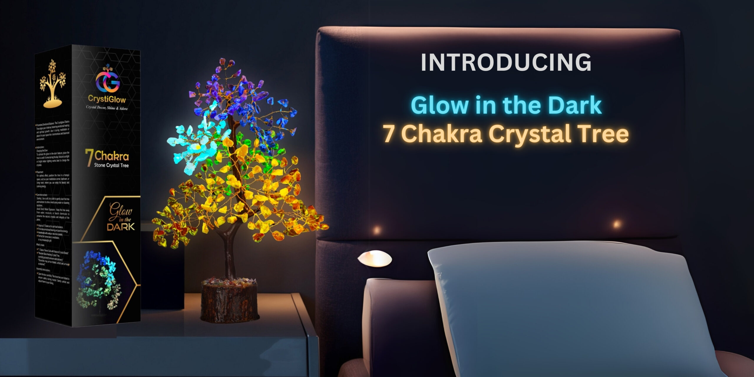 7 Chakra Crystal Tree of Life